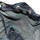 PRADA Backpack Nylon Black Silver Auth 159056-26