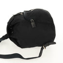 PRADA Backpack Nylon Black Silver Auth 159056-3