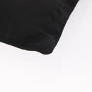 PRADA Shoulder Bag Nylon Black Silver Auth 159057-14