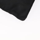 PRADA Shoulder Bag Nylon Black Silver Auth 159057-15