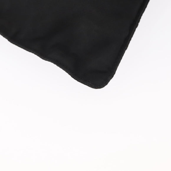 PRADA Shoulder Bag Nylon Black Silver Auth 159057