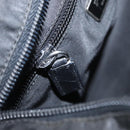PRADA Shoulder Bag Nylon Black Silver Auth 159057-21