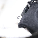 PRADA Shoulder Bag Nylon Black Silver Auth 159057-12
