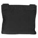 PRADA Shoulder Bag Nylon Black Silver Auth 159057-2