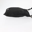 PRADA Shoulder Bag Nylon Black Silver Auth 159057-3