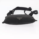 PRADA Shoulder Bag Nylon Black Silver Auth 159057-5