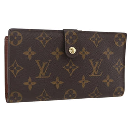LOUIS VUITTON Monogram Continental Clutch Wallet T61217 LV Auth 159059