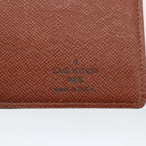 LOUIS VUITTON Monogram Continental Clutch Wallet T61217 LV Auth 159059