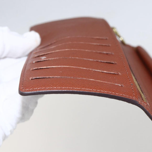 LOUIS VUITTON Monogram Continental Clutch Wallet T61217 LV Auth 159059