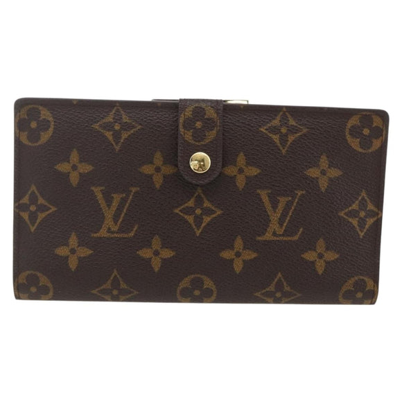 LOUIS VUITTON Monogram Continental Clutch Wallet T61217 LV Auth 159059
