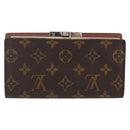 LOUIS VUITTON Monogram Continental Clutch Wallet T61217 LV Auth 159059-3
