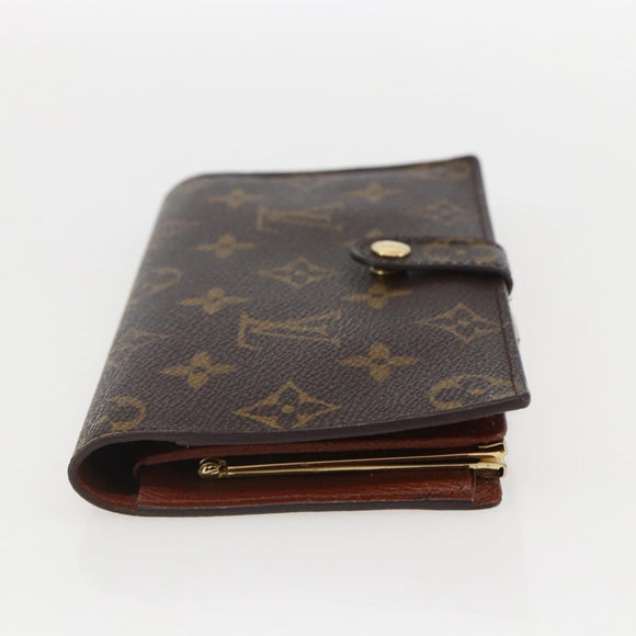 LOUIS VUITTON Monogram Continental Clutch Wallet T61217 LV Auth 159059