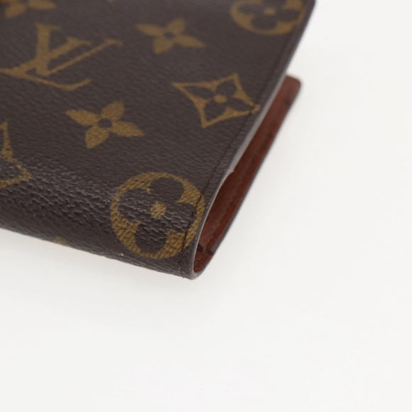LOUIS VUITTON Monogram Continental Clutch Wallet T61217 LV Auth 159059