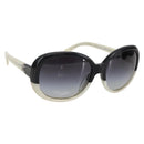 CHANEL Sunglasses plastic Black CC Auth 159063V-1