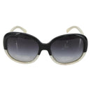 CHANEL Sunglasses plastic Black CC Auth 159063V-2