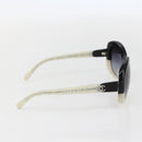 CHANEL Sunglasses plastic Black CC Auth 159063V-4