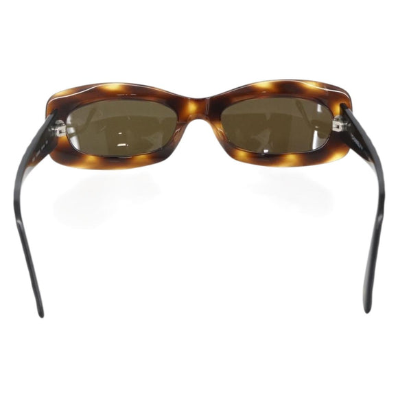CHANEL Sunglasses plastic Brown CC Auth 159065V