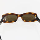 CHANEL Sunglasses plastic Brown CC Auth 159065V-8