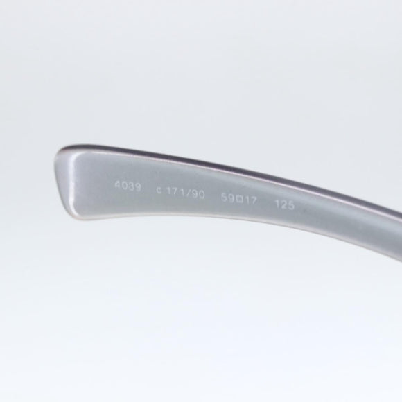 CHANEL Sunglasses plastic Purple CC Auth 159067