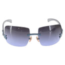 CHANEL Sunglasses plastic Purple CC Auth 159067-2