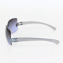 CHANEL Sunglasses plastic Purple CC Auth 159067-5