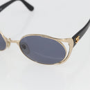 CHANEL Sunglasses plastic Black CC Auth 159069V-7