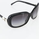 CHANEL Sunglasses plastic Black CC Auth 159070-6