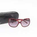 CHANEL Sunglasses plastic Red CC Auth 159072V-12