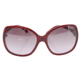 CHANEL Sunglasses plastic Red CC Auth 159072V - 0
