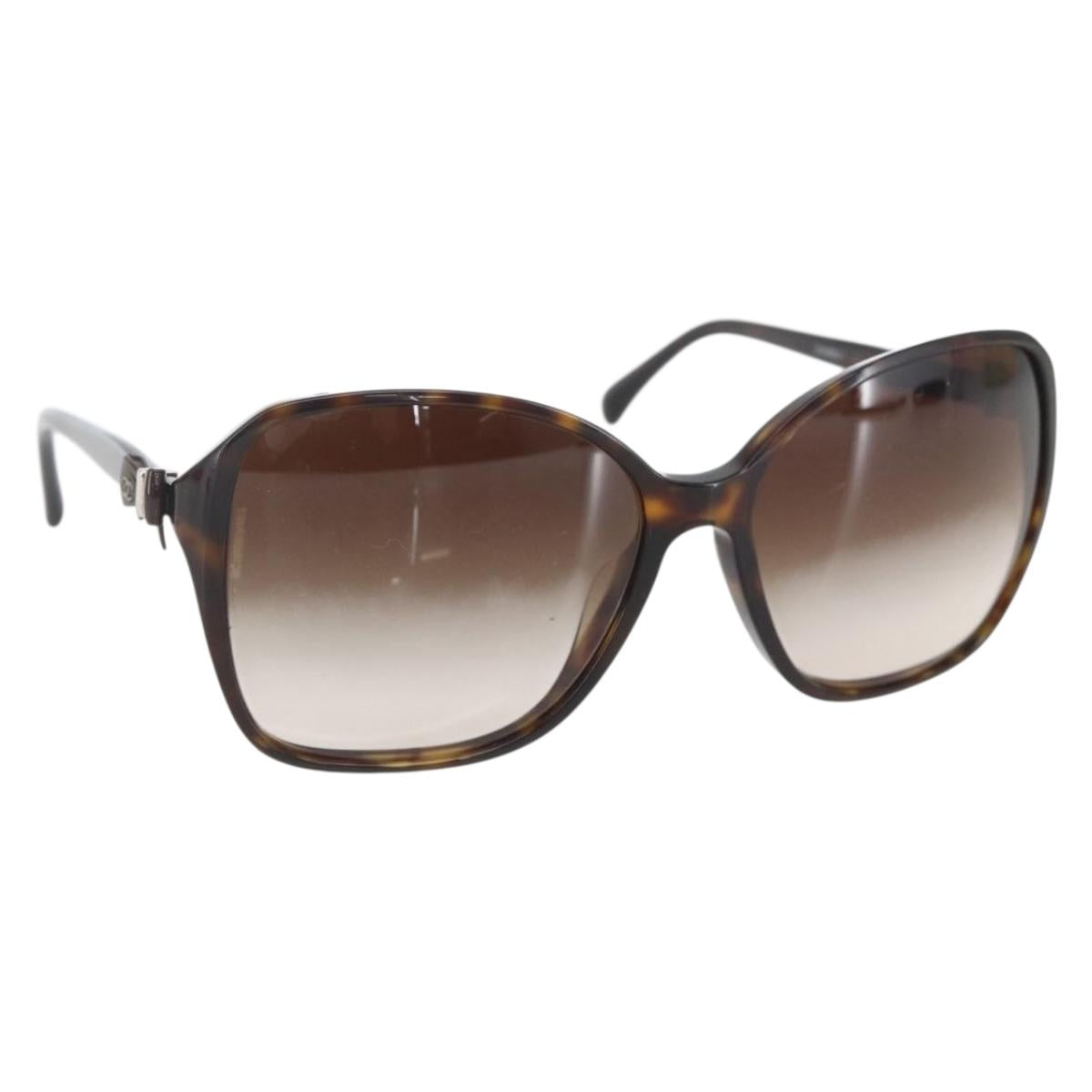 CHANEL Sunglasses plastic Brown CC Auth 159073 CHANEL Sunglasses plastic Brown CC Auth 159073 ref.2761030  main image 3