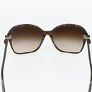 CHANEL Sunglasses plastic Brown CC Auth 159073-8
