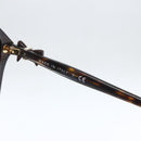 CHANEL Sunglasses plastic Brown CC Auth 159073-9