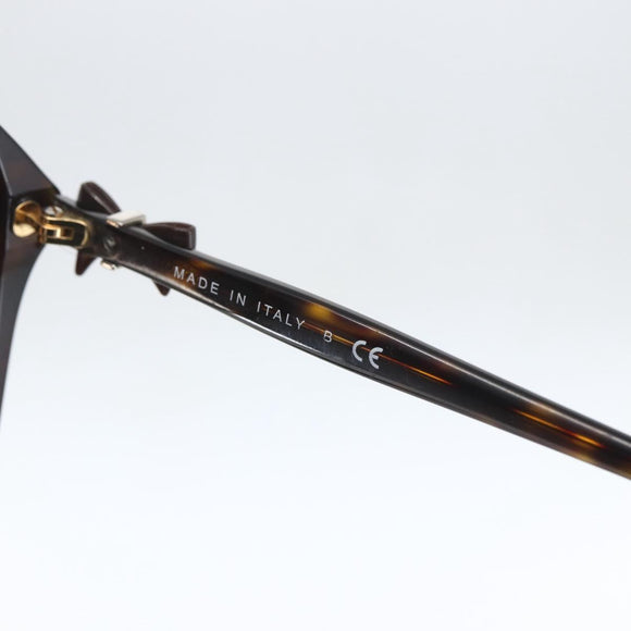 CHANEL Sunglasses plastic Brown CC Auth 159073