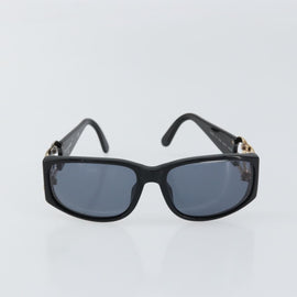 CHANEL Sunglasses plastic Black CC Auth 159074 - 0