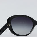 CHANEL Sunglasses plastic Black CC Auth 159075-10