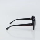 CHANEL Sunglasses plastic Black CC Auth 159075-4