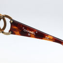 CHANEL Sunglasses plastic Brown CC Auth 159076-9