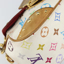 LOUIS VUITTON Monogram Multicolor Marilyn Shoulder Bag White M40206 Auth 159084-14
