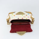 LOUIS VUITTON Monogram Multicolor Marilyn Shoulder Bag White M40206 Auth 159084-10