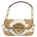 LOUIS VUITTON Monogram Multicolor Marilyn Shoulder Bag White M40206 Auth 159084-13