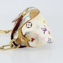 LOUIS VUITTON Monogram Multicolor Marilyn Shoulder Bag White M40206 Auth 159084-4