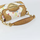 LOUIS VUITTON Monogram Multicolor Marilyn Shoulder Bag White M40206 Auth 159084-7