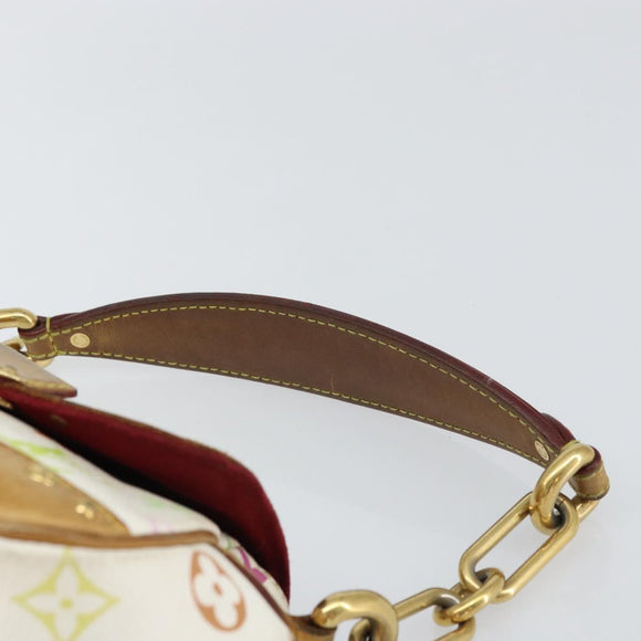 LOUIS VUITTON Monogram Multicolor Marilyn Shoulder Bag White M40206 Auth 159084