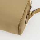 GUCCI Web Sherry Line Shoulder Bag Nylon Beige Gold Red 010 378 Auth 159085-16