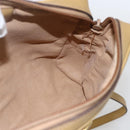 GUCCI Web Sherry Line Shoulder Bag Nylon Beige Gold Red 010 378 Auth 159085-20