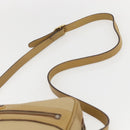 GUCCI Web Sherry Line Shoulder Bag Nylon Beige Gold Red 010 378 Auth 159085-8