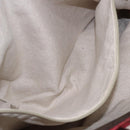 GUCCI GG Canvas Tote Bag Gold Red 308928 Auth 159092-22