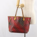 LOUIS VUITTON Monogram Yayoi Kusama Neverfull MM Tote Bag Red M40686 Auth 159093-22