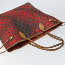 LOUIS VUITTON Monogram Yayoi Kusama Neverfull MM Tote Bag Red M40686 Auth 159093-6