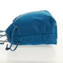 PRADA Tote Bag Nylon 2way Blue Silver Auth 159103V-3